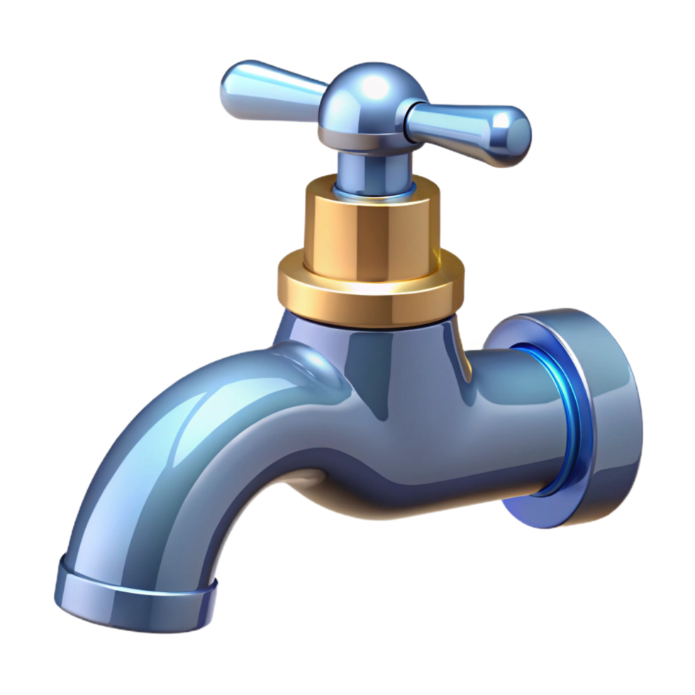 serene classic Faucet, NO BACKGROUND with Transparent Background. artisan png