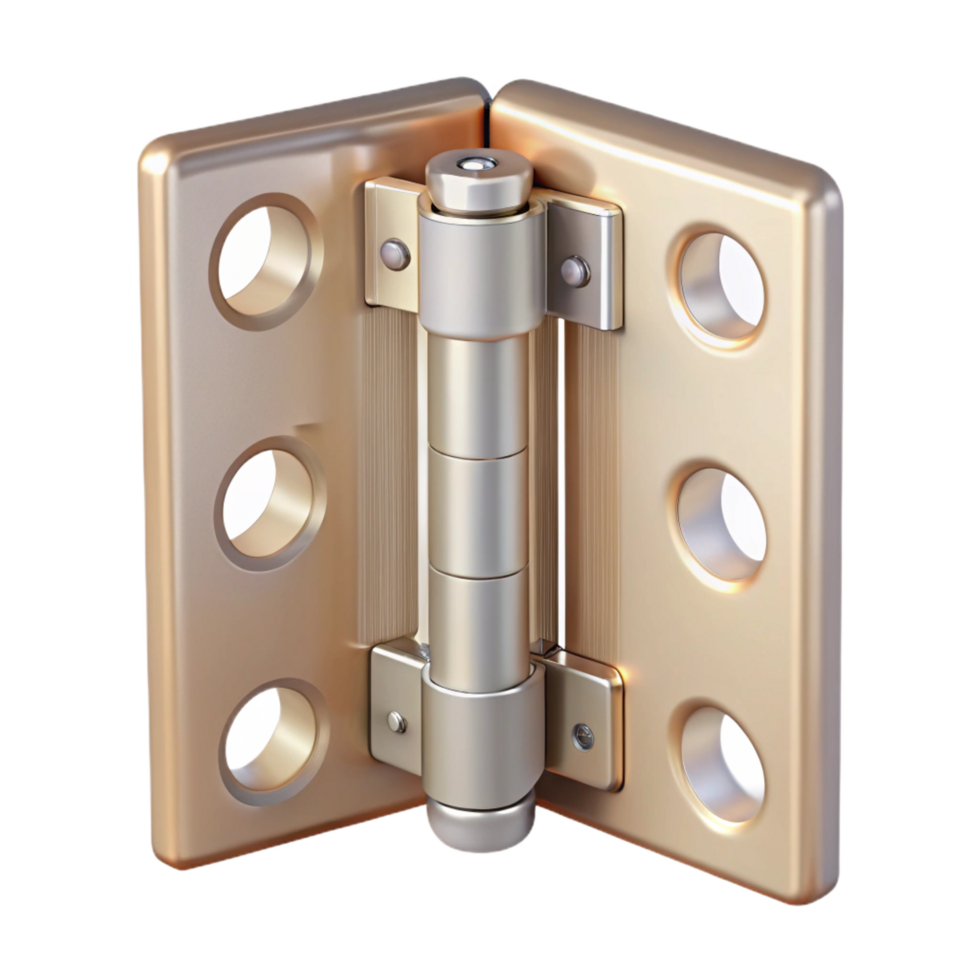 whimsical exquisite Door hinge, NO BACKGROUND with Transparent Background. high resolution png