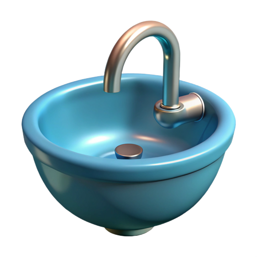 sought-after baroque Sink, NO BACKGROUND with Transparent Background. perfect clarity png