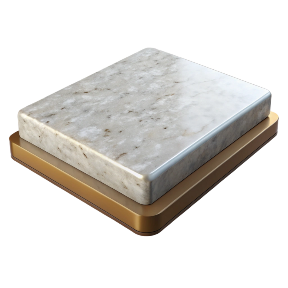 mesmerizing peaceful renaissance Countertop slab, NO BACKGROUND with Transparent Background. premium png