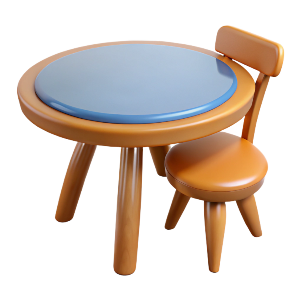 mysterious pristine Dining table, NO BACKGROUND with Transparent Background. handcrafted png