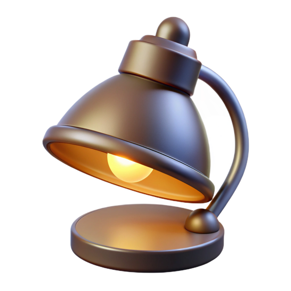 picturesque timeless Lamp, NO BACKGROUND with Transparent Background. png