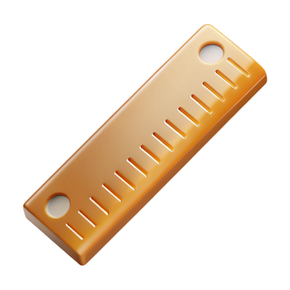 splendid quintessential Architectural scale ruler, NO BACKGROUND with Transparent Background. png