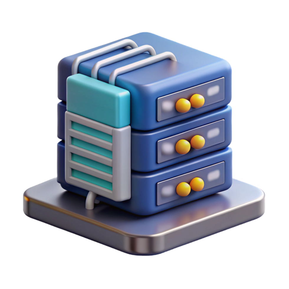 vibrant rare Server rack data center network equipment NO BACKGROUND with Transparent Background. png