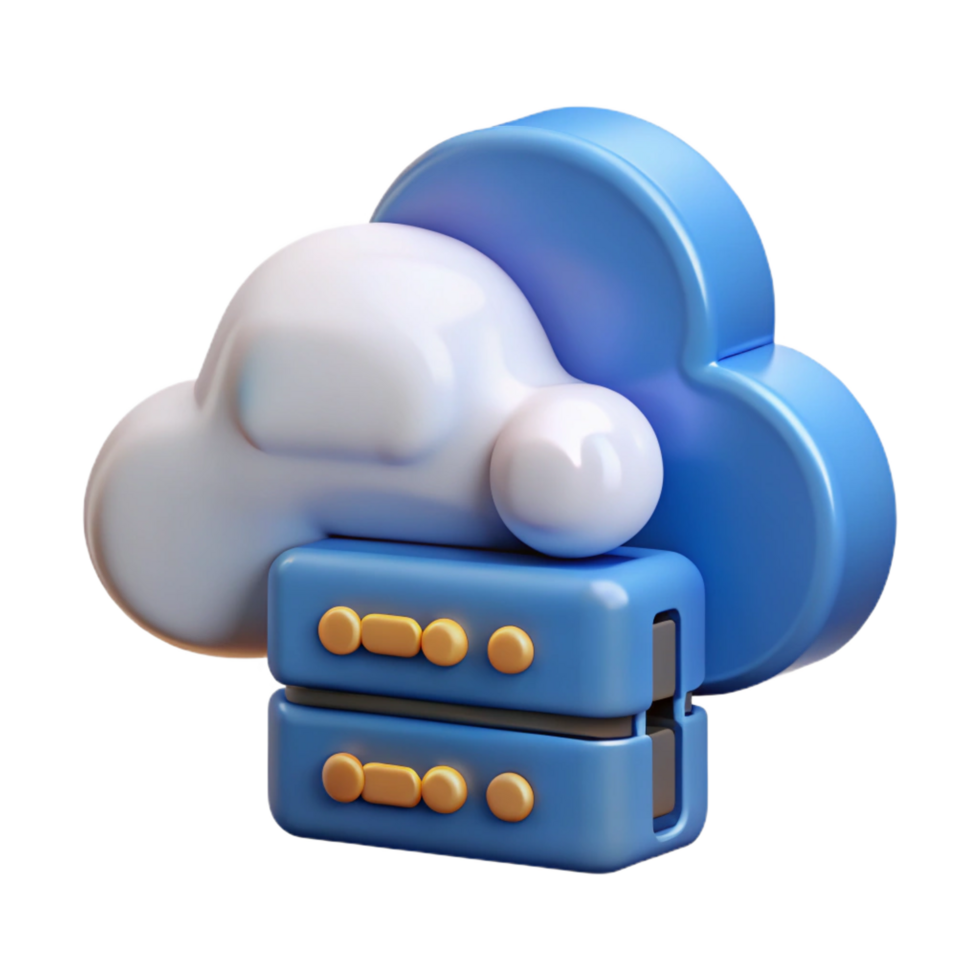 stunning mysterious classic Cloud computing data storage online server NO BACKGROUND with Transparent Background. flawless png