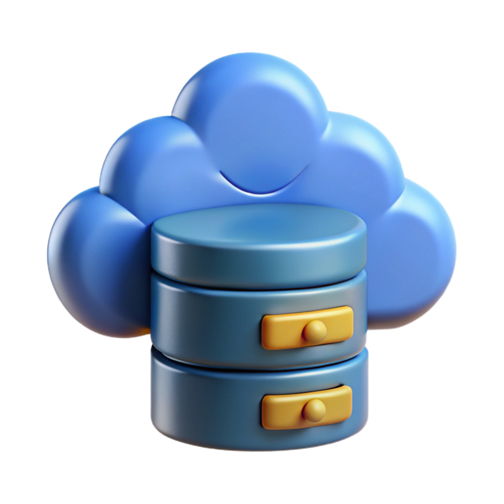 nostalgic magnificent Cloud computing data storage online server NO BACKGROUND with Transparent Background. perfect clarity png