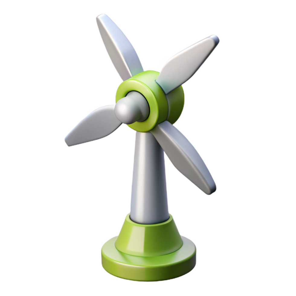 spectacular standout Wind turbine renewable energy sustainable power NO BACKGROUND with Transparent Background. png