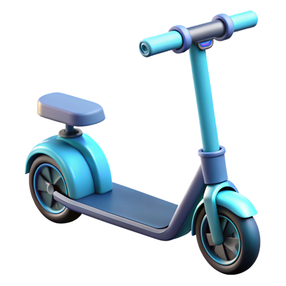 sumptuous renaissance Electric scooter personal mobility transportation NO BACKGROUND with Transparent Background. ultra HD png