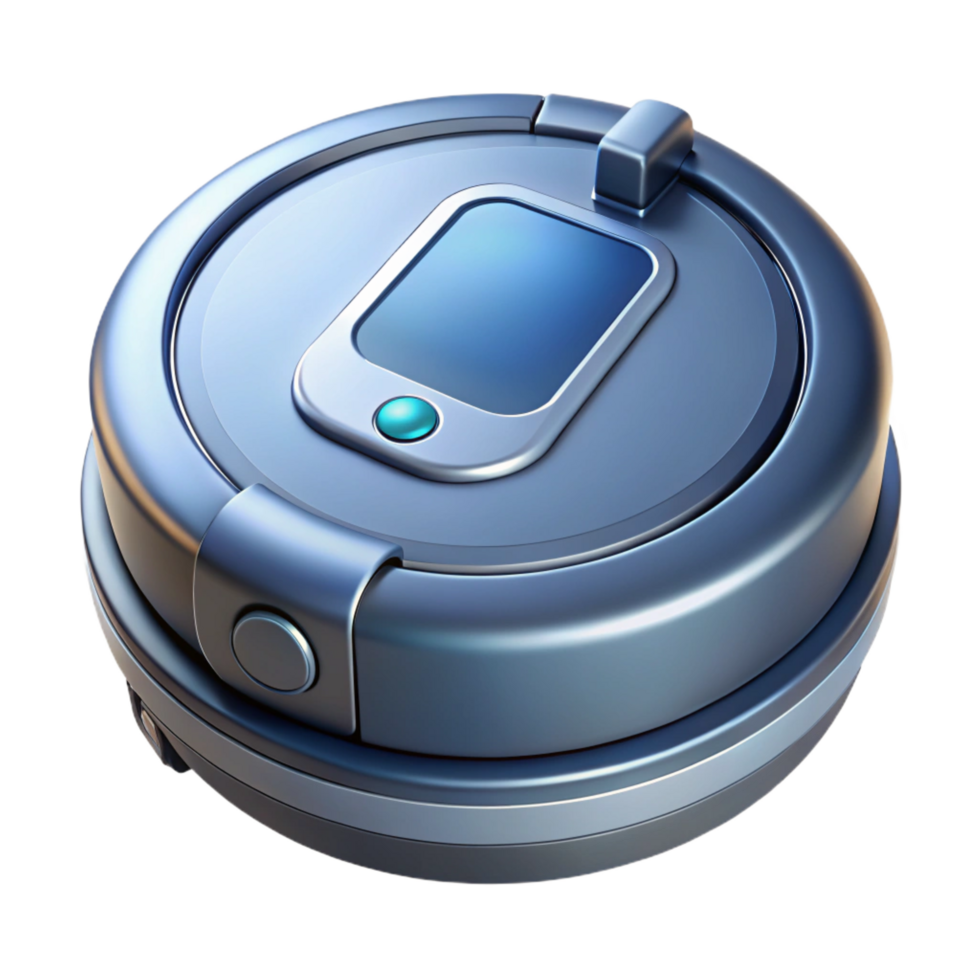 mysterious majestic Robot vacuum cleaner automated cleaning technology NO BACKGROUND with Transparent Background. original png