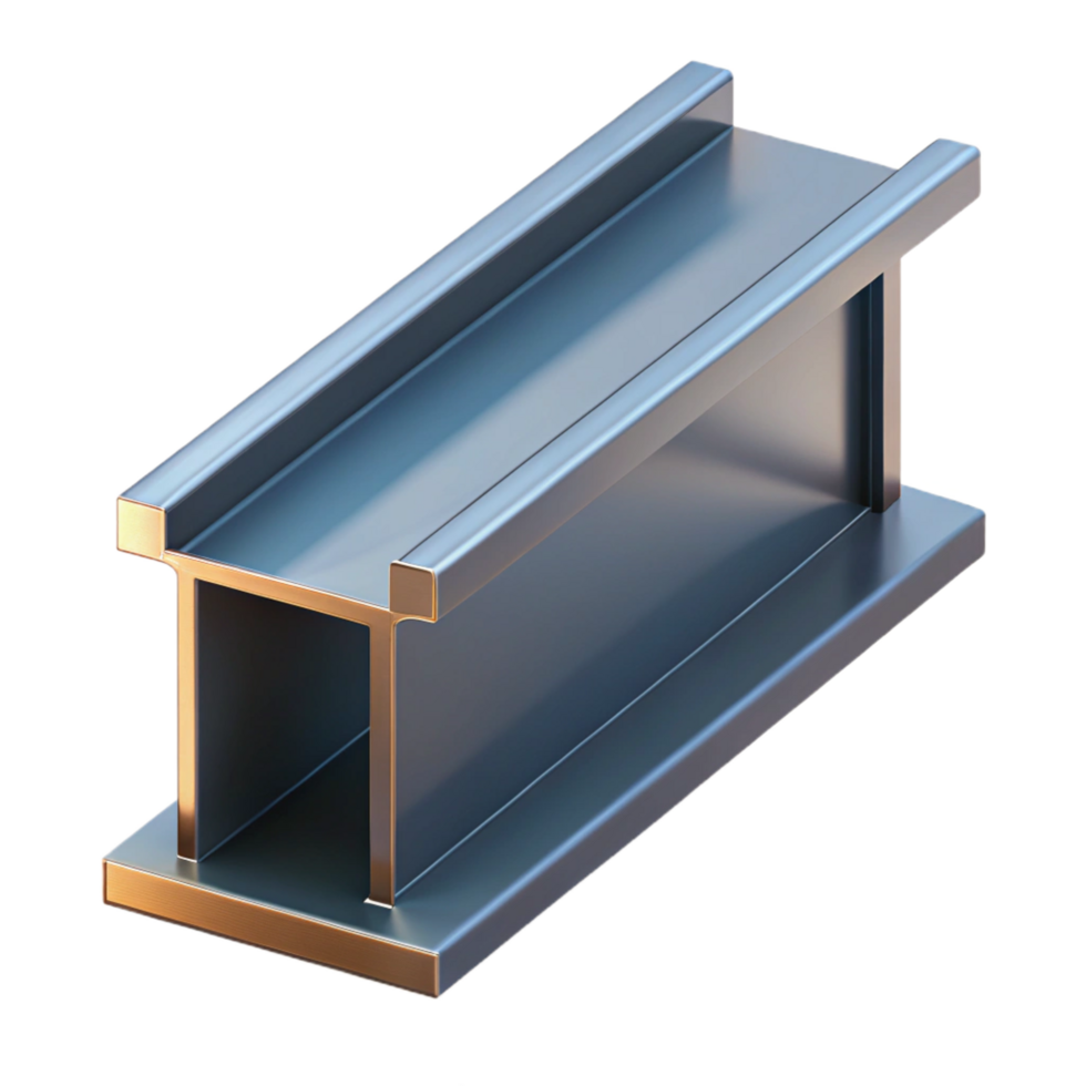 wonderful notable Steel I-beam, NO BACKGROUND with Transparent Background. png