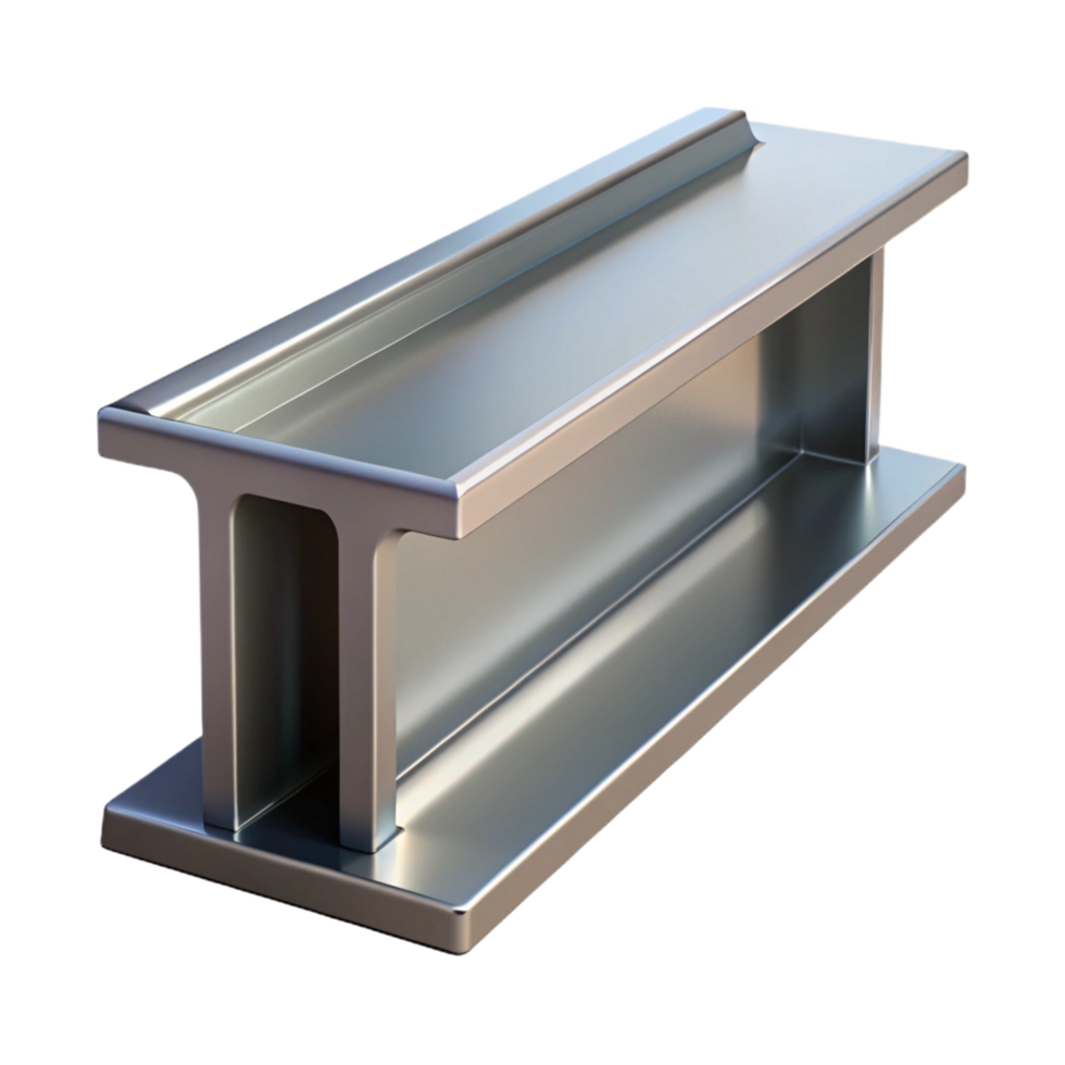 unparalleled impressionist Steel I-beam, NO BACKGROUND with Transparent Background. flawless png