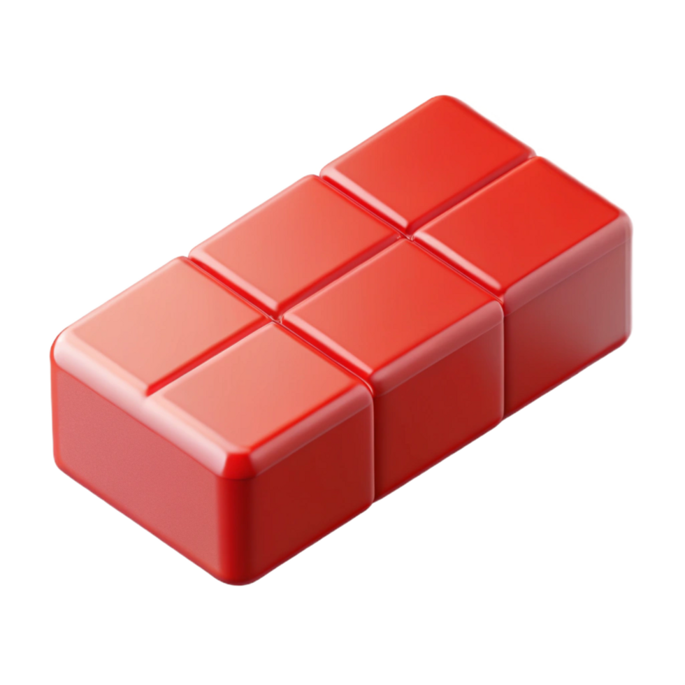 picturesque iconic Brick, red, NO BACKGROUND with Transparent Background. png