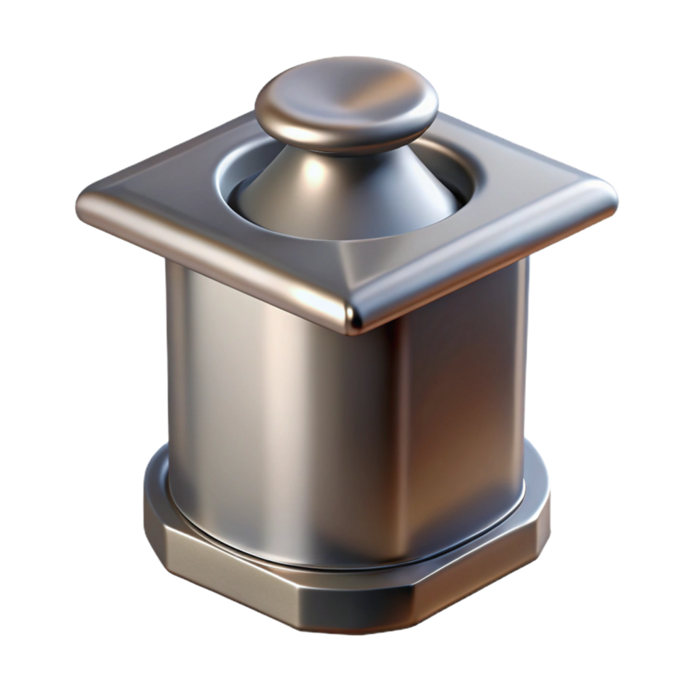 pristine whimsical bohemian Chimney cap, stainless steel, NO BACKGROUND with Transparent Background. elite png