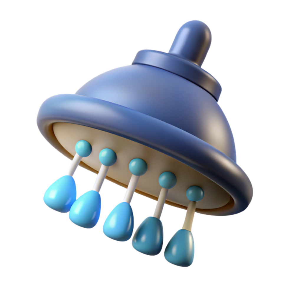 inspired gothic Shower head, rainfall, NO BACKGROUND with Transparent Background. luxury png