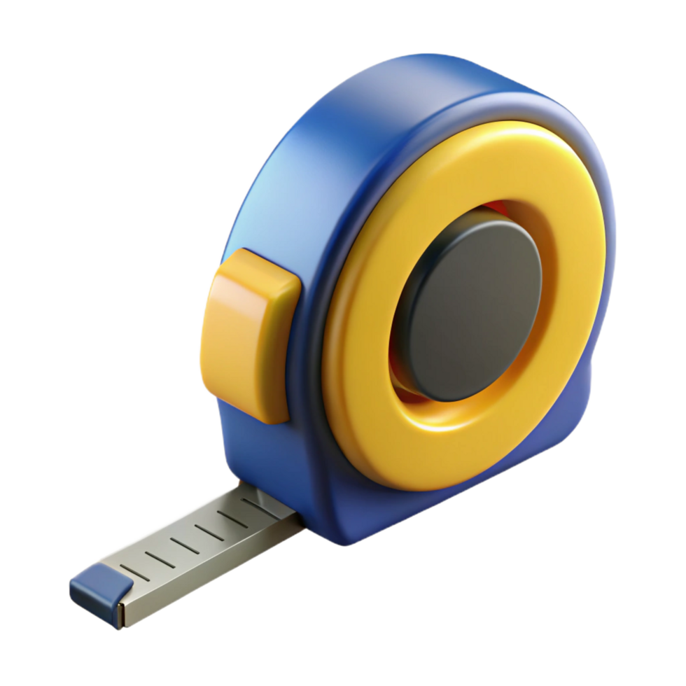 rare baroque Tape measure, NO BACKGROUND with Transparent Background. 4K png