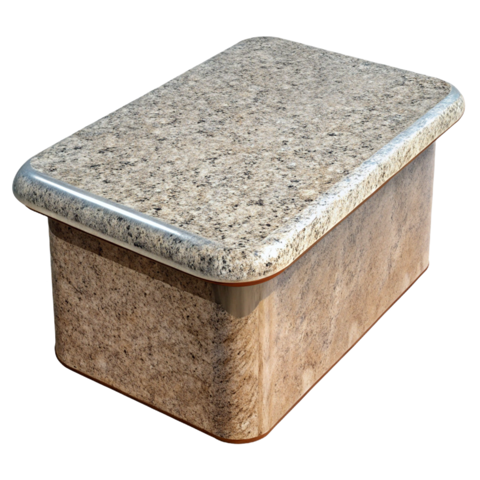 striking creative Countertop, granite, NO BACKGROUND with Transparent Background. detailed png