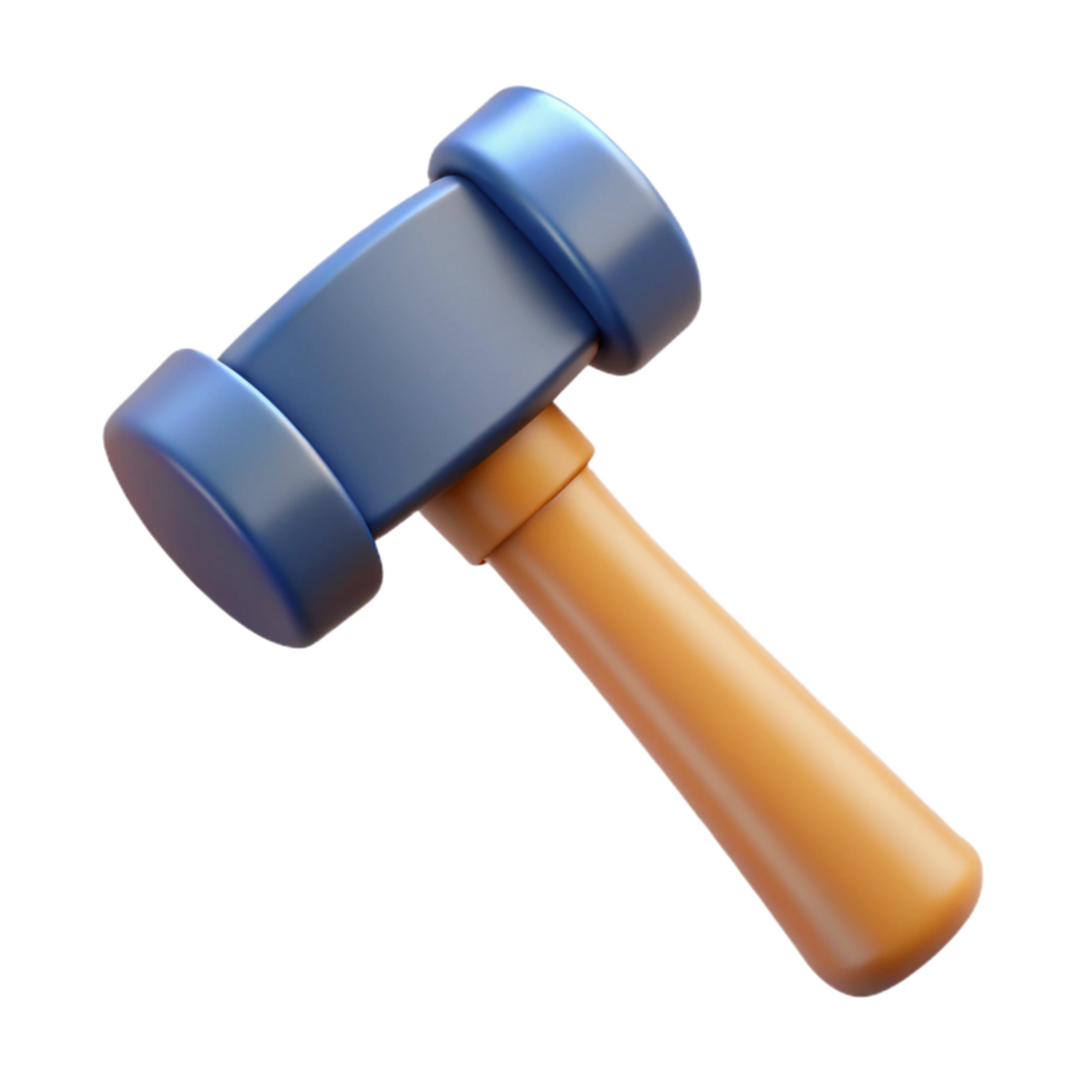 unparalleled futuristic Hammer, NO BACKGROUND with Transparent Background. genuine png