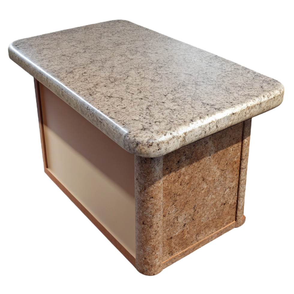 notable avant-garde Countertop, granite, NO BACKGROUND with Transparent Background. precision png