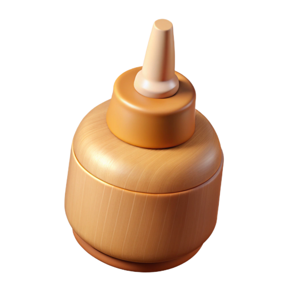 wonderful industrial Glue bottle, wood glue, NO BACKGROUND with Transparent Background. premium png