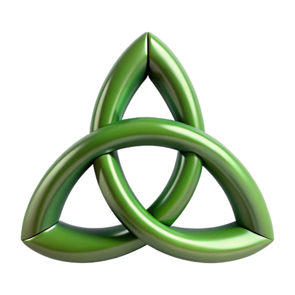 unparalleled victorian Triquetra, Celtic symbol NO BACKGROUND with Transparent Background. precision png
