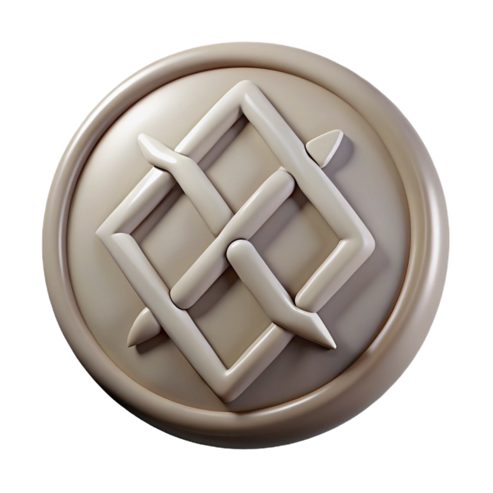 fascinating melancholic organic Runes, ancient Germanic alphabet symbols NO BACKGROUND with Transparent Background. elite png