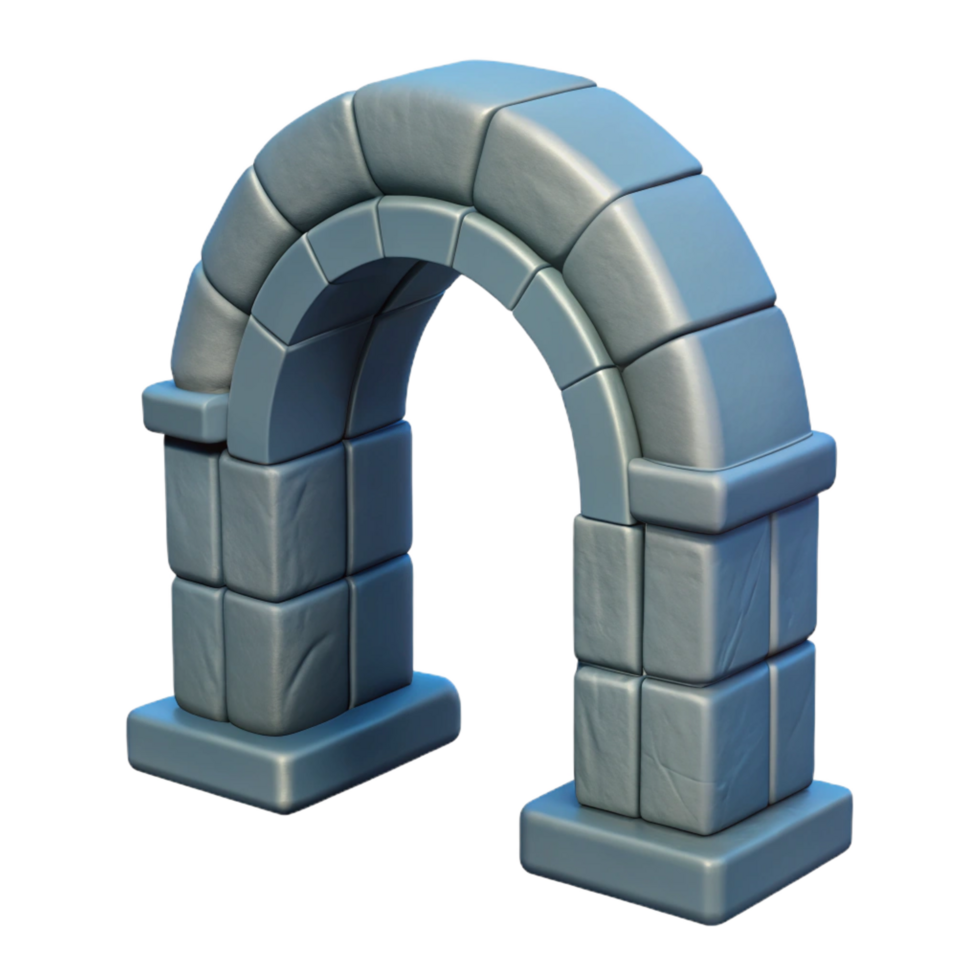 notable retro Stone arch keystone, NO BACKGROUND with Transparent Background. gallery standard png