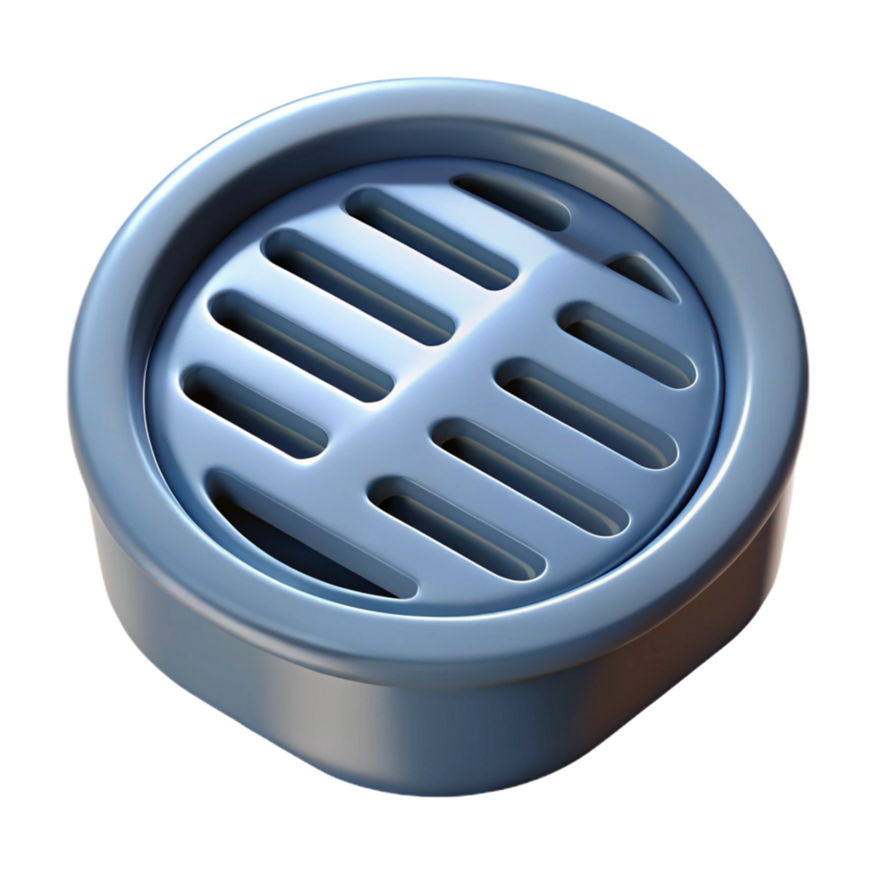 unparalleled elegant Floor drain grate, NO BACKGROUND with Transparent Background. authentic png