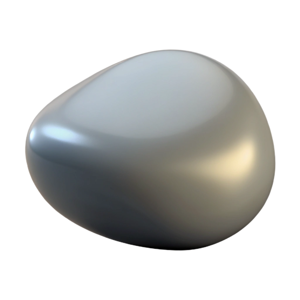inspired traditional Smooth river stone, gray. NO BACKGROUND with Transparent Background. exclusive png