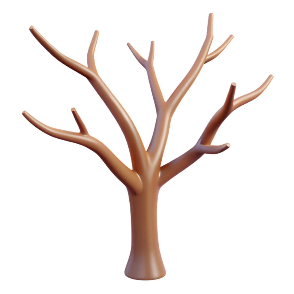 rare retro Tree branch, bare, winter. NO BACKGROUND with Transparent Background. original png