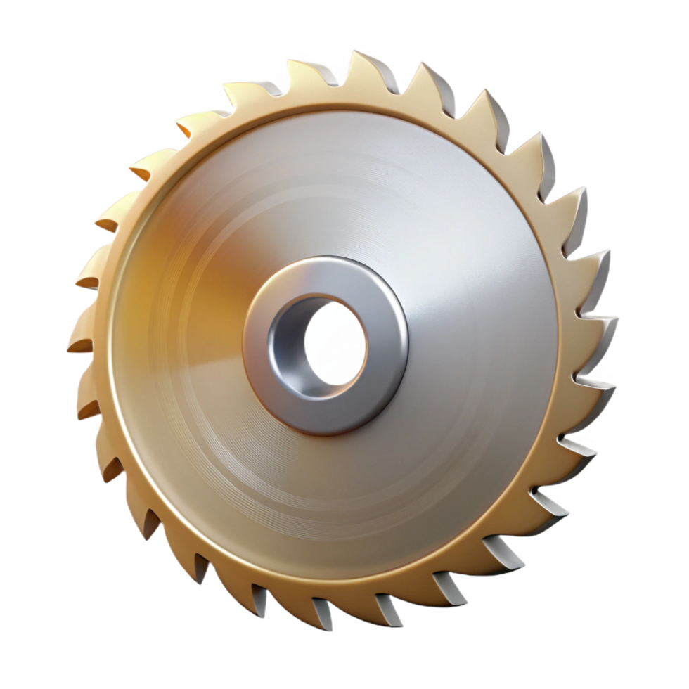 joyful majestic Circular saw blade NO BACKGROUND with Transparent Background. fine detail png