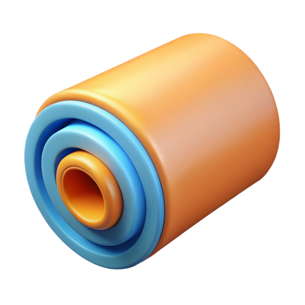 splendid signature Roll of insulation NO BACKGROUND with Transparent Background. png