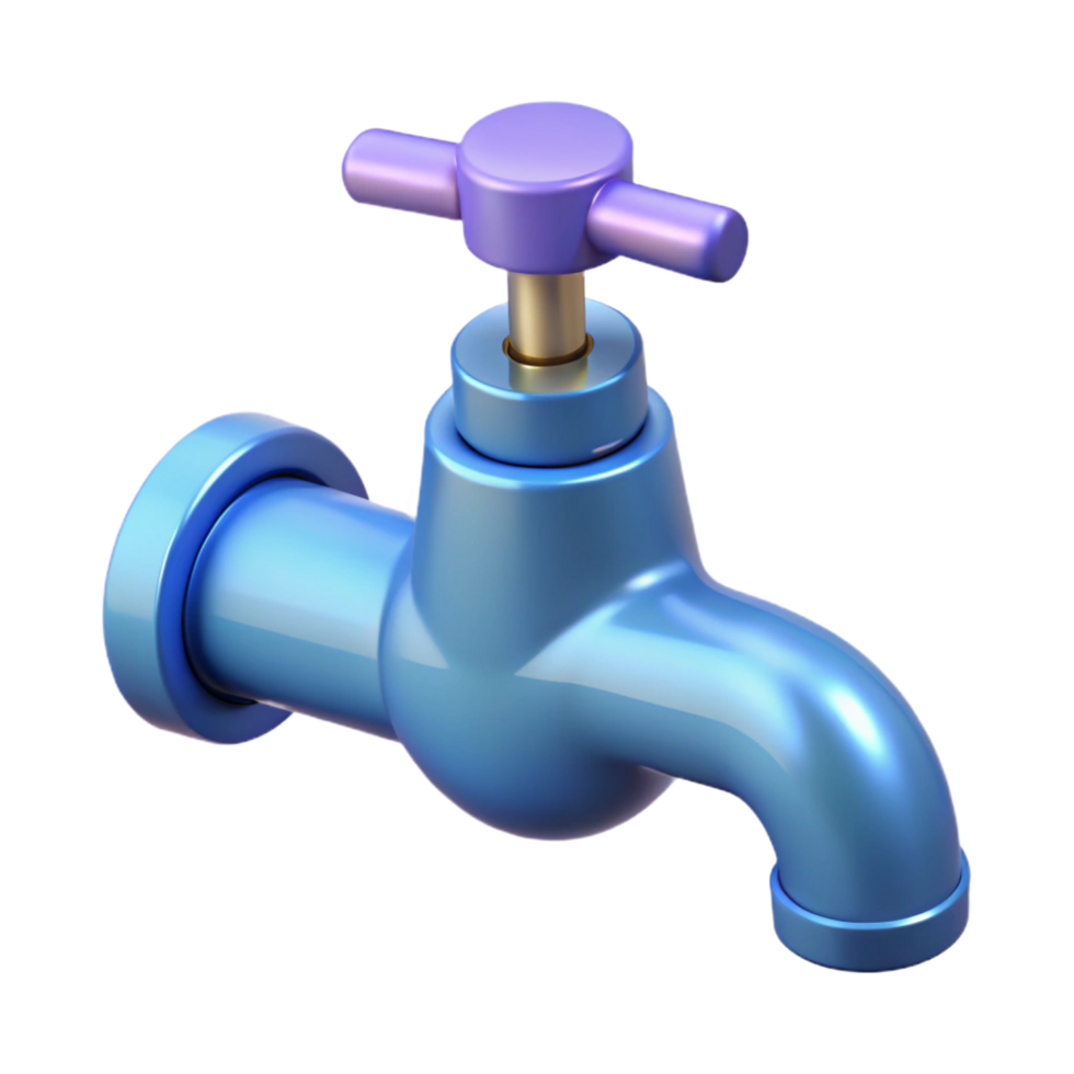 radiant memorable Faucet NO BACKGROUND with Transparent Background. png