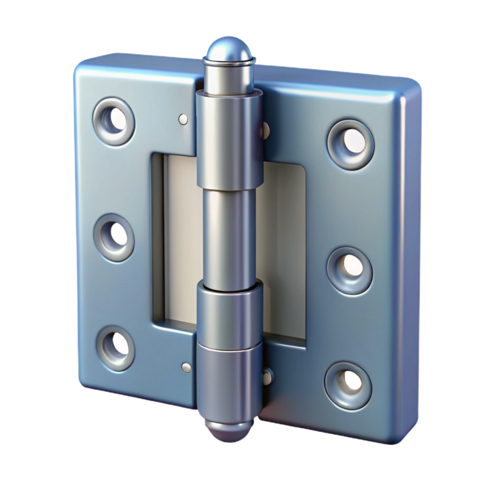 mesmerizing modern Door hinge NO BACKGROUND with Transparent Background. detailed png