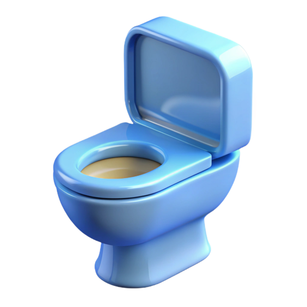 intense breathtaking Toilet NO BACKGROUND with Transparent Background. perfect clarity png