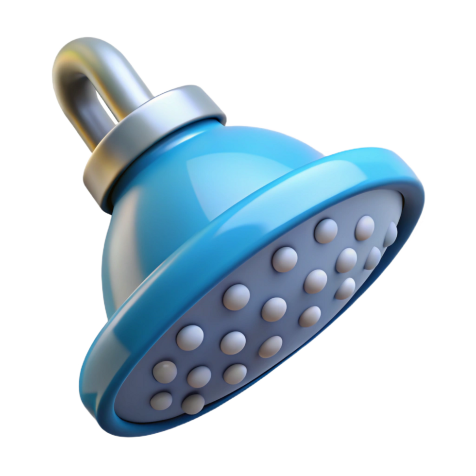 radiant notable Shower head NO BACKGROUND with Transparent Background. png
