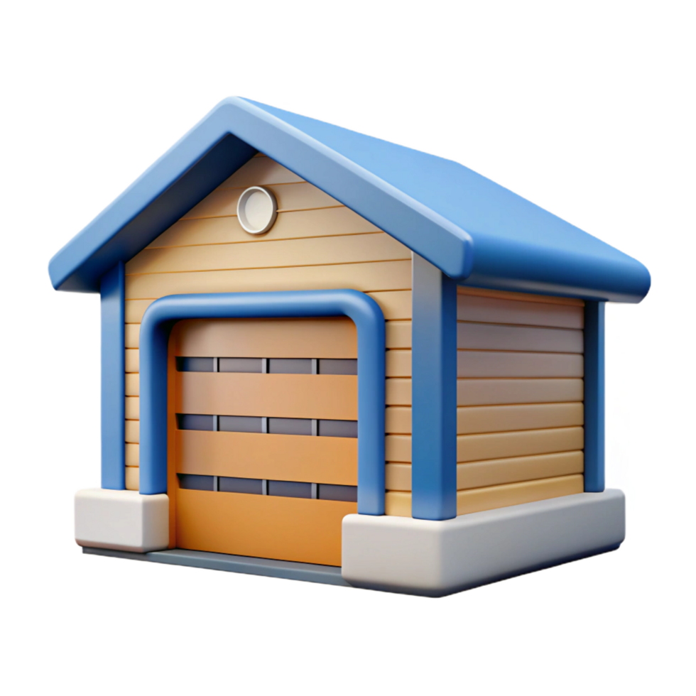 whimsical breathtaking Garage door NO BACKGROUND with Transparent Background. luxury png
