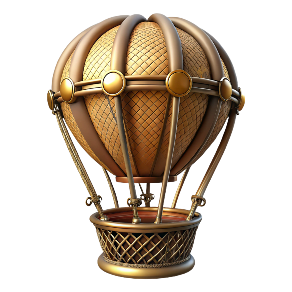 unparalleled surreal Steampunk candle holder with intricate metalwork and flickering candle flames. NO BACKGROUND with Transparent Background. professional png