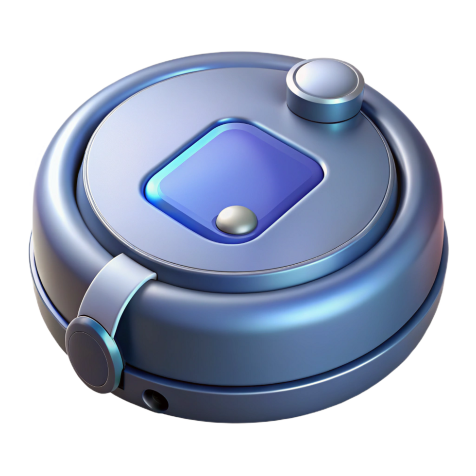 radiant unparalleled Robot vacuum cleaner. NO BACKGROUND with Transparent Background. png