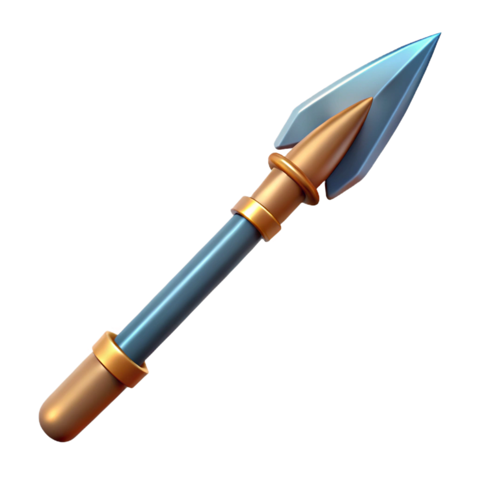 radiant joyful abstract Odin's Spear, Gungnir, powerful weapon, NO BACKGROUND with Transparent Background. luxury png
