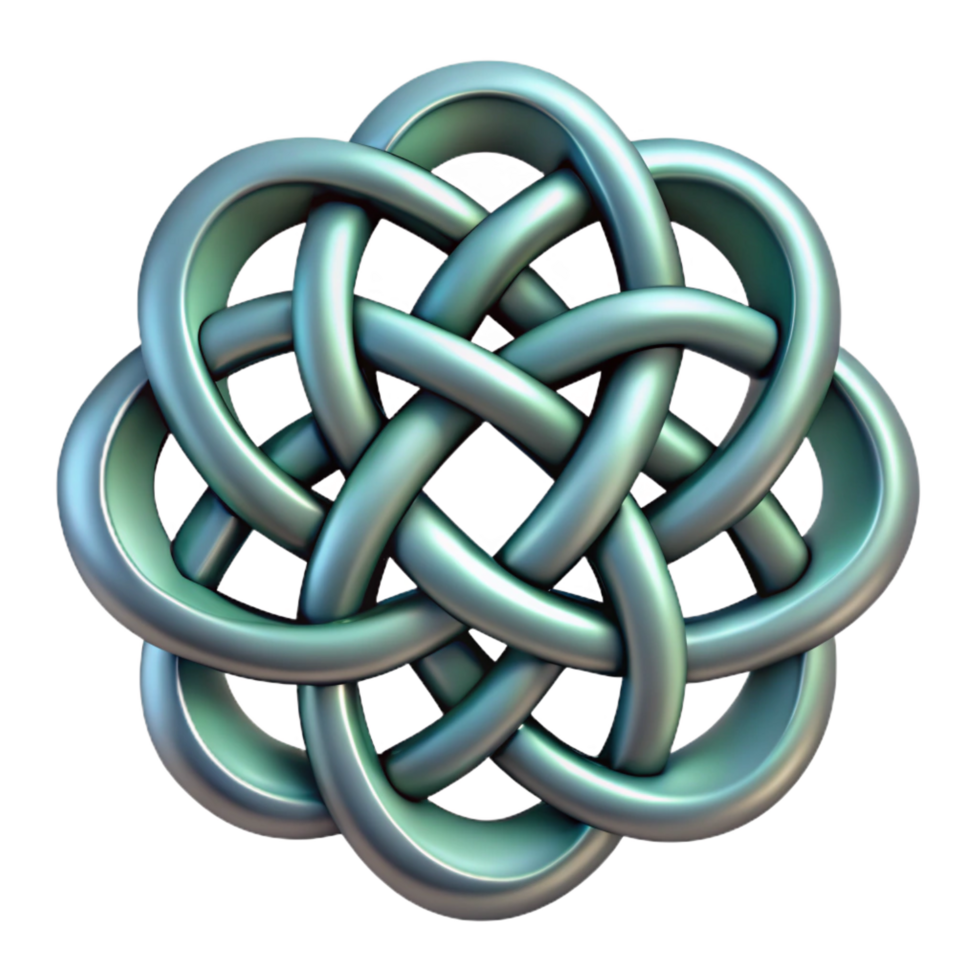 radiant bohemian Celtic Knot, intricate design, various styles, NO BACKGROUND with Transparent Background. top-tier png