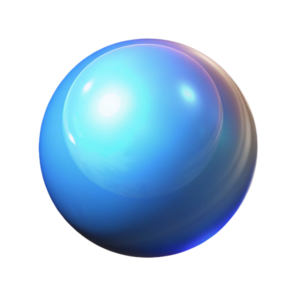 immaculate reflective rustic A single, glowing orb of energy, NO BACKGROUND with Transparent Background. handcrafted png