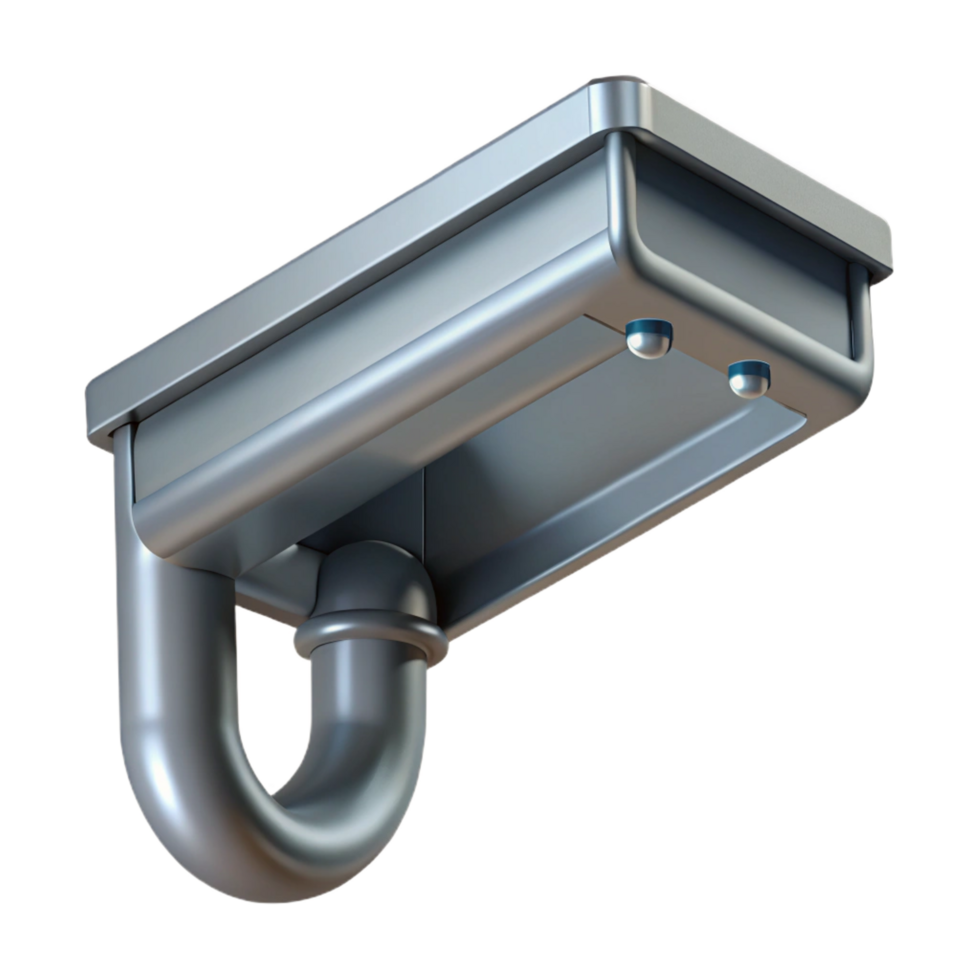 splendid minimalist Rain gutter, metal, downspout, NO BACKGROUND with Transparent Background. artisan png