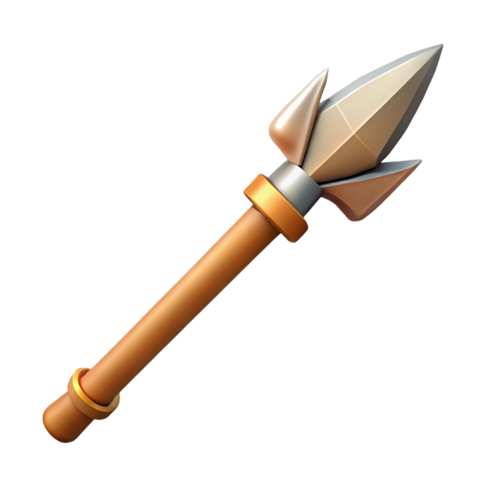sumptuous creative Odin's Spear, Gungnir, Norse mythology, NO BACKGROUND with Transparent Background. fine detail png
