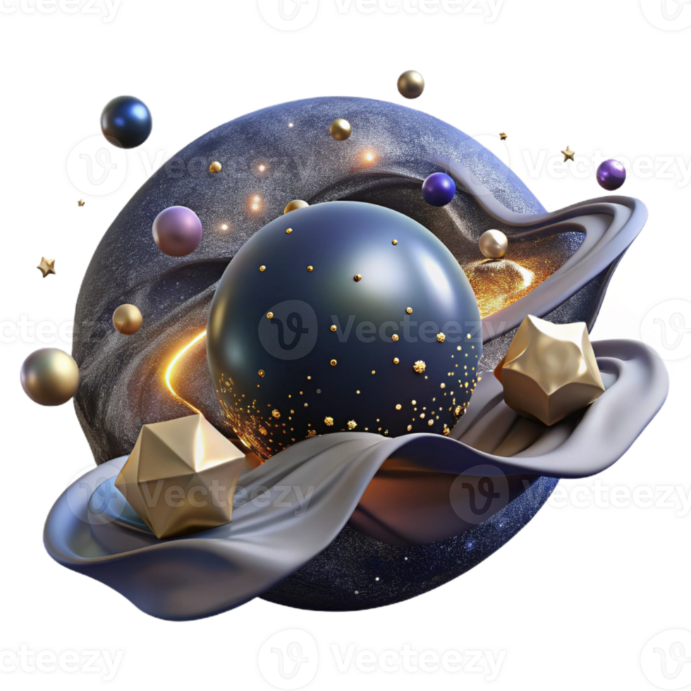 wonderful contemporary Blue Nebula with Dark Dust Lanes Transparent Background professional png