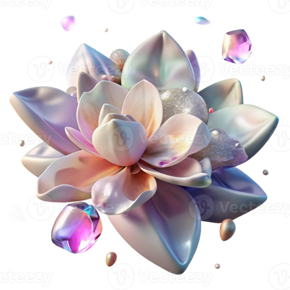 elegant classic Close Up of Flower Petals Cutout Transparent Background high quality png