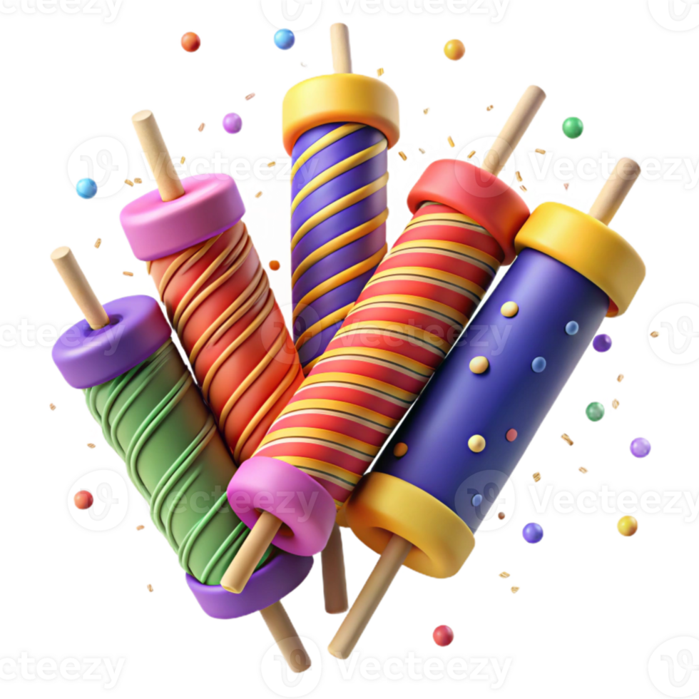 stunning contemporary Colorful Thread Wrapped Sticks Isolated Craft Project high resolution png