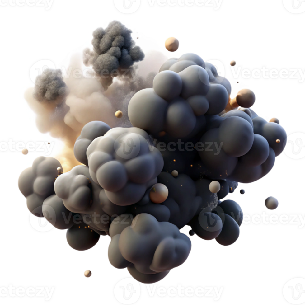 wonderful rustic Dark and Moody Smoke Plume Transparent original png