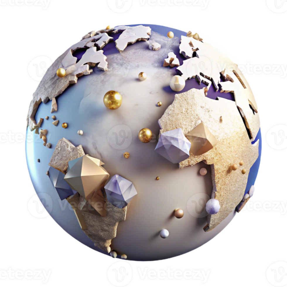 dramatic vintage Faded World Map Vintage Style Isolated genuine png