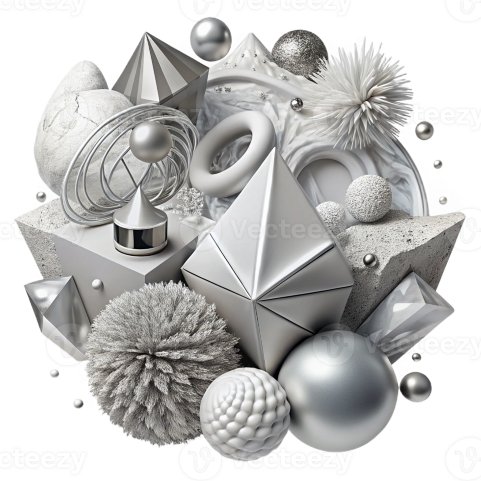 wonderful traditional Monochromatic Harmony of Chaos Design Cutout exclusive png
