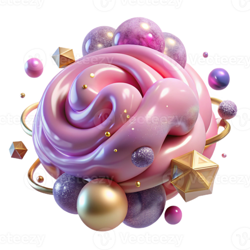 wonderful vintage Pink Nebula with Swirling Gases Transparent Background genuine png
